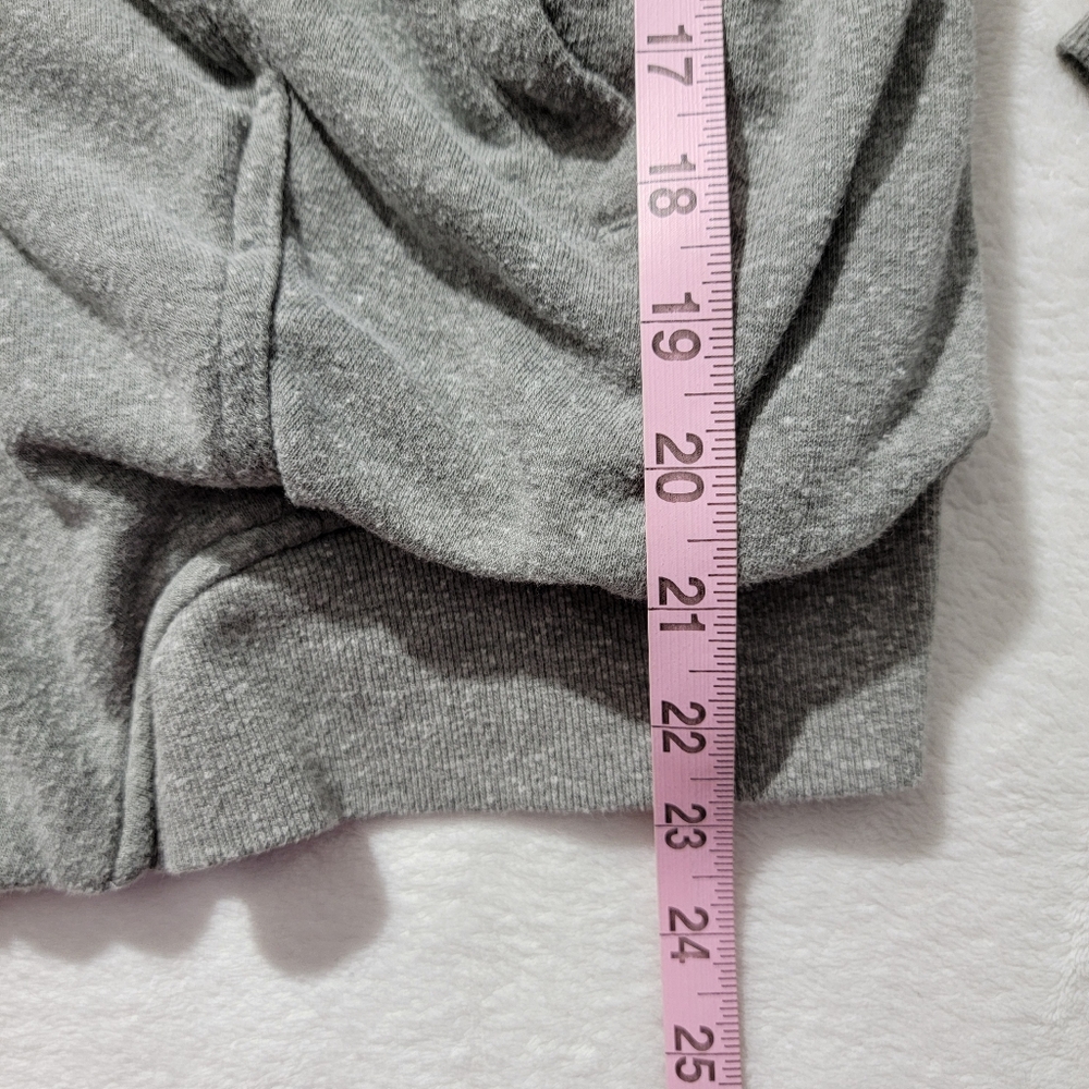 Birdiebee Ruffled Gray Full Zip Sweatshirt Bee Giving Heart Soft Cozy XL - Picture 15 of 15